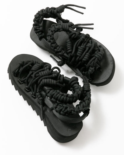 【beautiful people - ビューティフルピープル】beautiful people×SUICOKE SUICOKE over engineering sandals / BLACK (サンダル/ブラック)