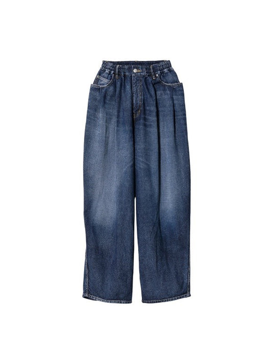 【beautiful people - ビューティフルピープル】left hand twilldenim wide pants vintage / INDIGO（デニム/インディゴ)