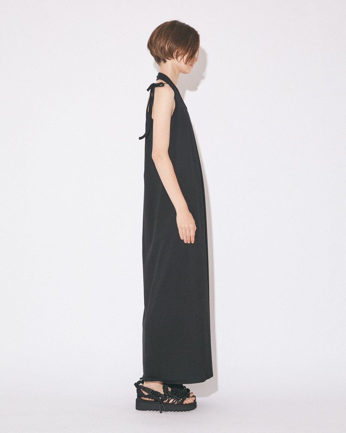 beautiful people キャミソール 38(M位) 黒 【古着】【中古】 beautiful people（ビューティフルピープル） ： esquisse flowerprint