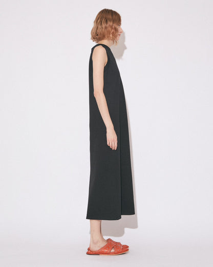 【beautiful people - ビューティフルピープル】suvin compact jersey tank-top dress/ BLACK（ドレス/ブラック)