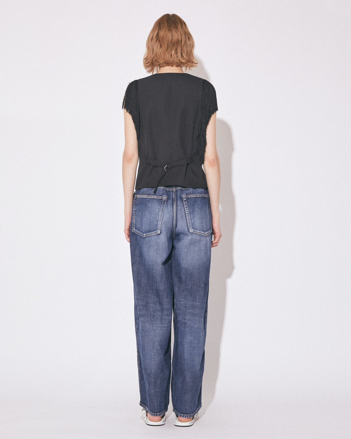 【beautiful people - ビューティフルピープル】left hand twilldenim wide pants vintage / INDIGO（デニム/インディゴ)