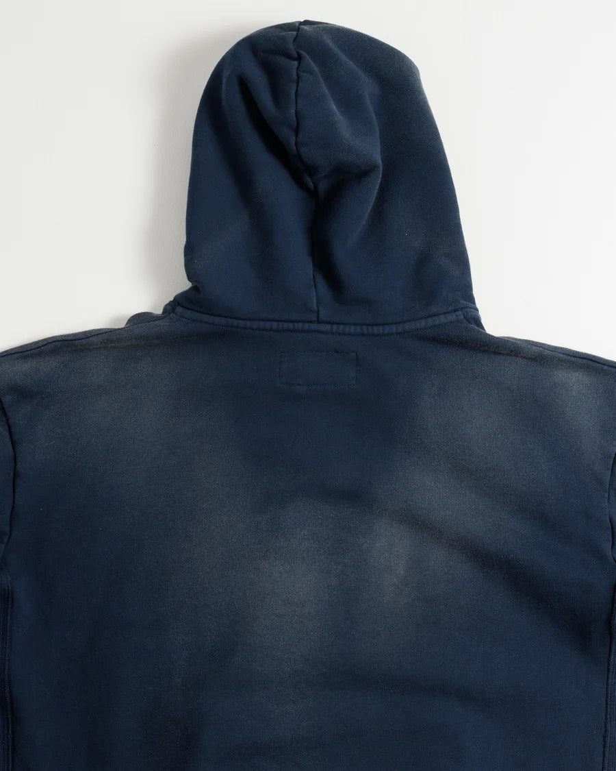 【ANACHRONORM - アナクロノーム】FADED FULL ZIP HOODIE / NAVY (パーカー/ネイビー)