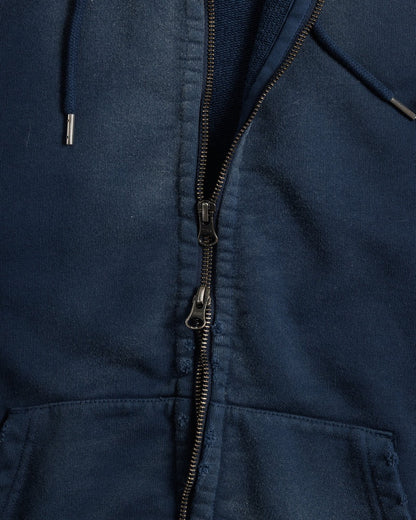 【ANACHRONORM - アナクロノーム】FADED FULL ZIP HOODIE / NAVY (パーカー/ネイビー)