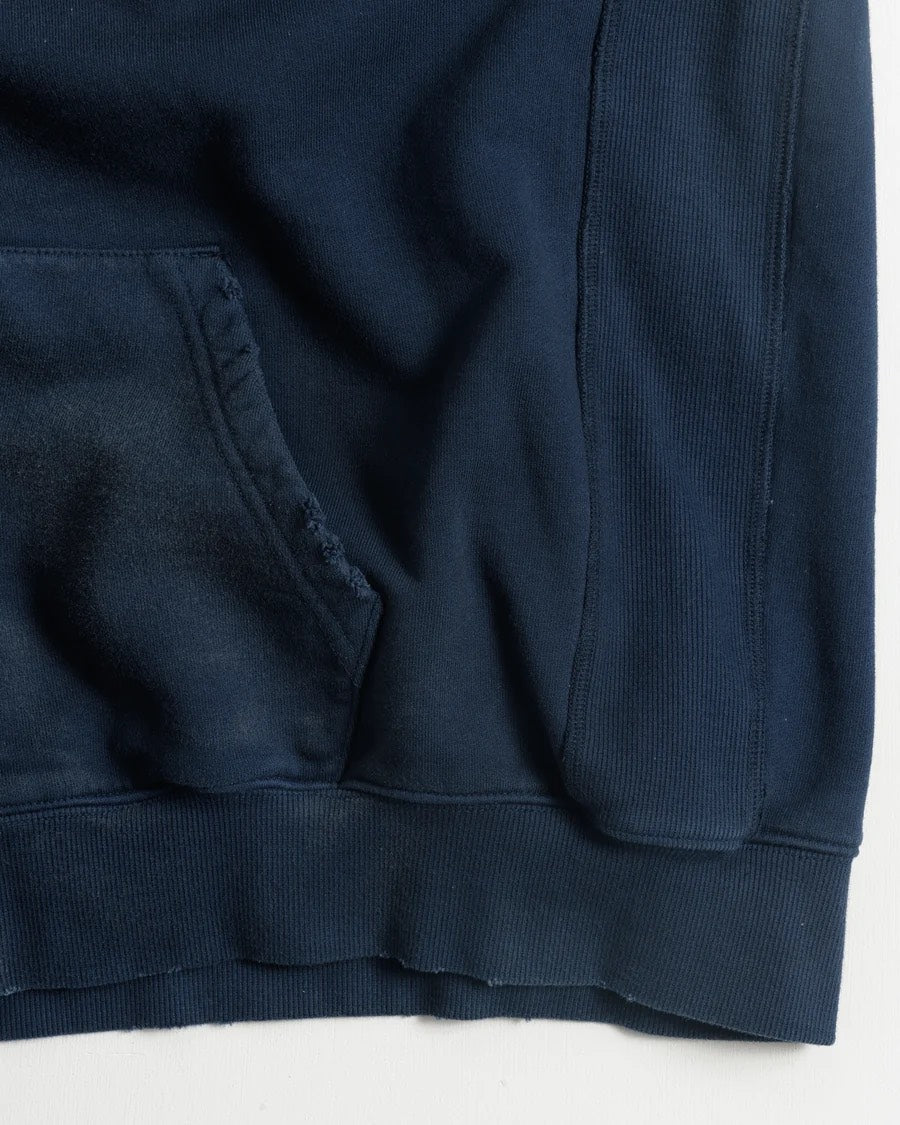 【ANACHRONORM - アナクロノーム】FADED FULL ZIP HOODIE / NAVY (パーカー/ネイビー)