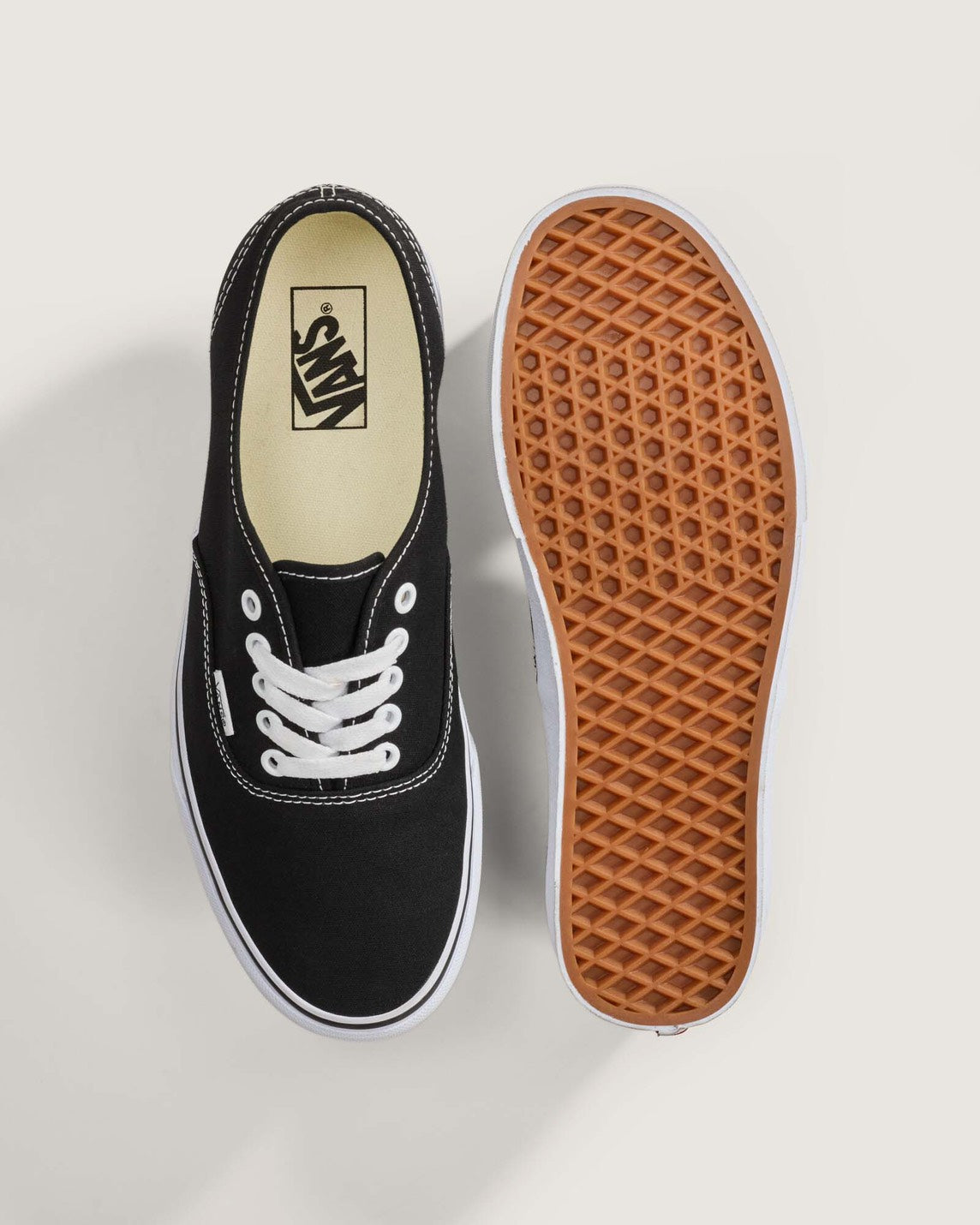 【VANS - ヴァンズ】 Authentic / BLACK (スニーカー/ブラック)