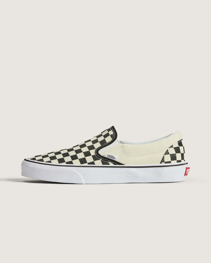 【VANS - ヴァンズ】 Ua Classic Slip-On / BLACK / WHITE CHECKERBOARD (スニーカー / ブラック / ホワイトチェッカーボード)