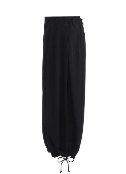 【Ground Y - グラウンドワイ】CREPE DE CHINE BALLOON PANTS / BLACK(パンツ/ブラック)