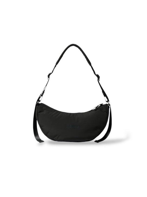 【beautiful people - ビューティフルピープル】PERTEX & boa shoulder bag / BLACK (ショルダーバッグ/ブラック)