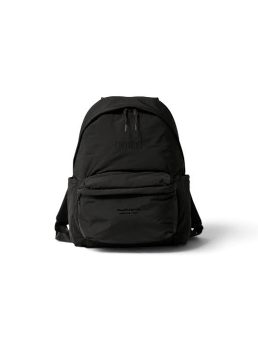 【beautiful people - ビューティフルピープル】PERTEX & boa reversible backpack / BLACK (バックパック/ブラック)