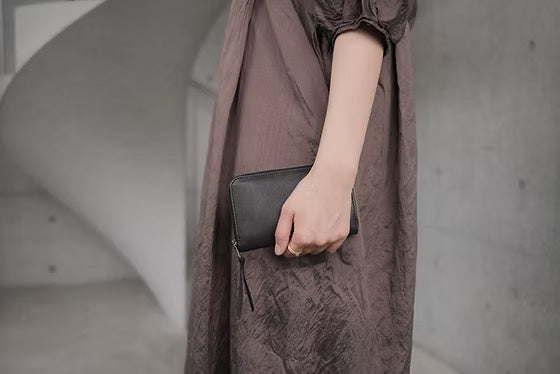 【Christian Peau - クリスチャンポー】CP 05138 -Cow leather/ BLACK(財布/ブラック)
