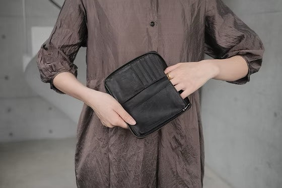 【Christian Peau - クリスチャンポー】CP 05138 -Cow leather/ BLACK(財布/ブラック)