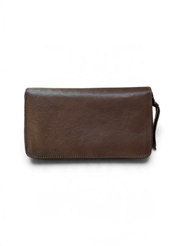 【Christian Peau - クリスチャンポー】05137 CP F -Cow leather/ DARK BROWN(財布/ダークブラウン)