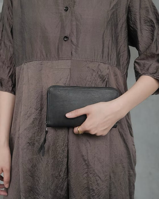 【Christian Peau - クリスチャンポー】05137 CP F -Cow leather/ BLACK(財布/ブラック)