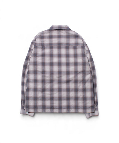 【F/CE.- エフシーイー】 CHECK FIELD SHIRT 2.0 / Gray (シャツ/グレー)