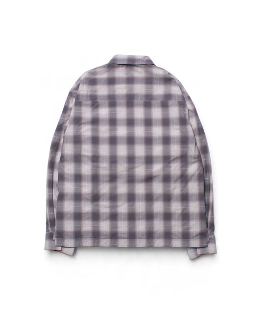 【F/CE.- エフシーイー】 CHECK FIELD SHIRT 2.0 / Gray (シャツ/グレー)