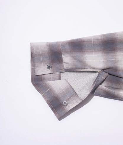 【F/CE.- エフシーイー】 CHECK FIELD SHIRT 2.0 / Gray (シャツ/グレー)