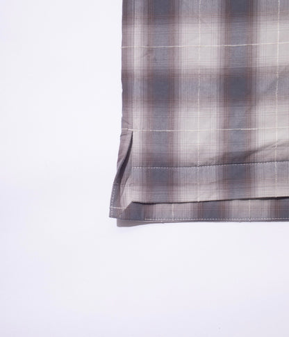 【F/CE.- エフシーイー】 CHECK FIELD SHIRT 2.0 / Gray (シャツ/グレー)