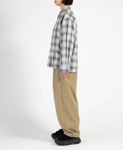 【F/CE.- エフシーイー】 CHECK FIELD SHIRT 2.0 / Gray (シャツ/グレー)