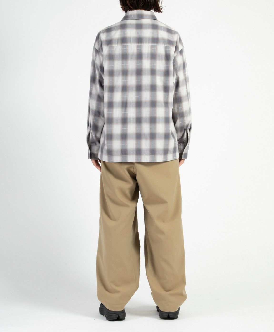 【F/CE.- エフシーイー】 CHECK FIELD SHIRT 2.0 / Gray (シャツ/グレー)
