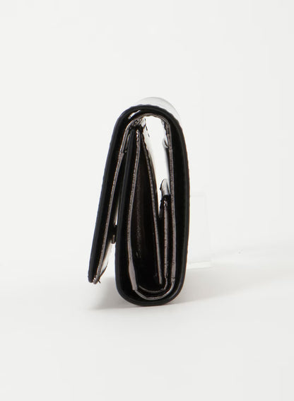【Discord Yohji Yamamoto - ディスコード ヨウジヤマモト】Compact / GUNMETAL (ウォレット/ガンメタル)