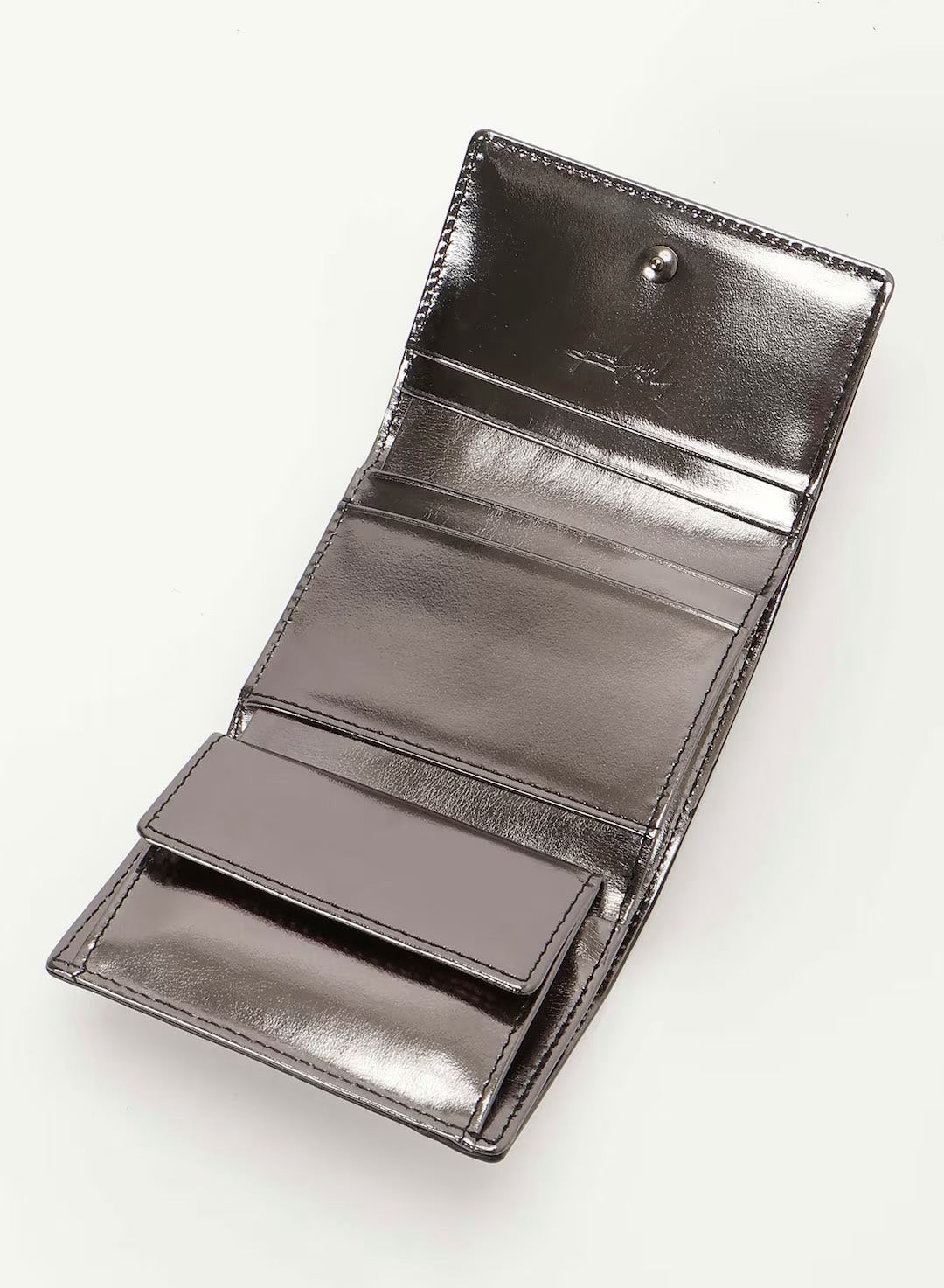 【Discord Yohji Yamamoto - ディスコード ヨウジヤマモト】Compact / GUNMETAL (ウォレット/ガンメタル)