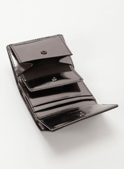 【Discord Yohji Yamamoto - ディスコード ヨウジヤマモト】Compact / GUNMETAL (ウォレット/ガンメタル)