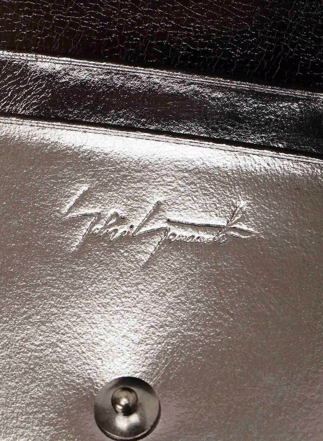 【Discord Yohji Yamamoto - ディスコード ヨウジヤマモト】Compact / GUNMETAL (ウォレット/ガンメタル)