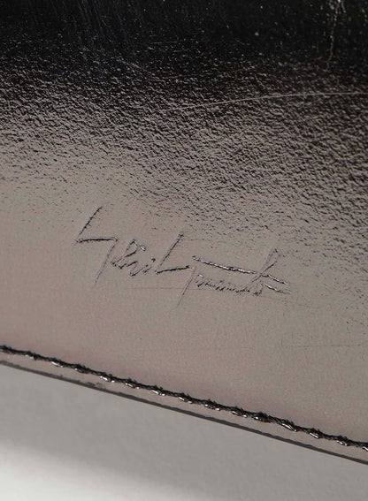 【Discord Yohji Yamamoto - ディスコード ヨウジヤマモト】Compact / GUNMETAL (ウォレット/ガンメタル)