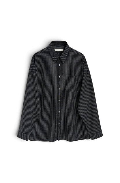 【SUN FLOWER - サンフラワー】Stable Shirt / Black  (シャツ/ブラック)