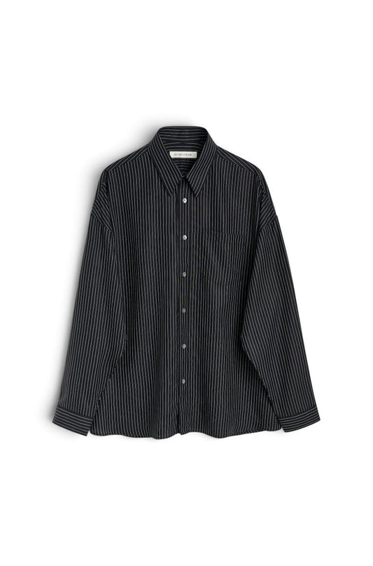 【SUN FLOWER - サンフラワー】Stable Shirt / Black  (シャツ/ブラック)