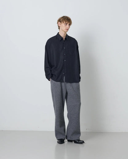 【SUN FLOWER - サンフラワー】Stable Shirt / Black  (シャツ/ブラック)