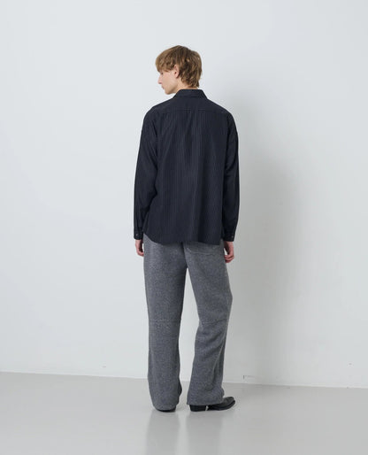 【SUN FLOWER - サンフラワー】Stable Shirt / Black  (シャツ/ブラック)