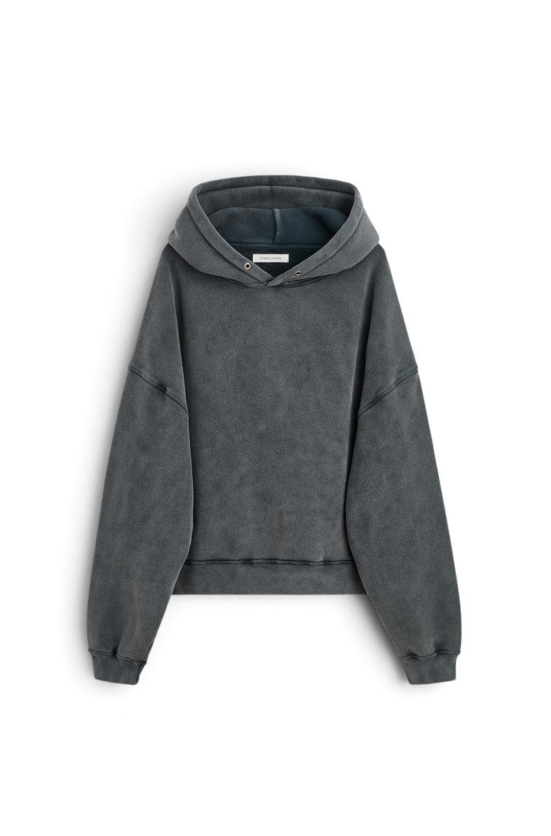 【SUN FLOWER - サンフラワー】Hood Sweat / Antracite Washed  (フーディー/アントラサイトウォッシュド)