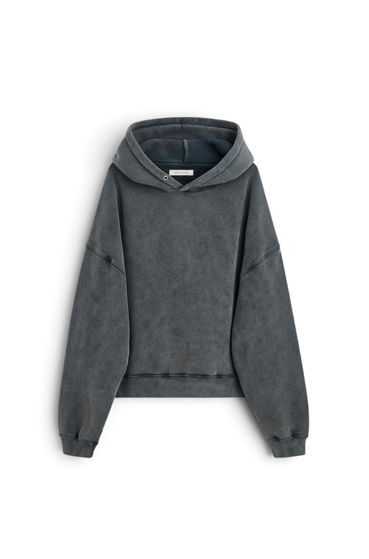 【SUN FLOWER - サンフラワー】Hood Sweat / Antracite Washed  (フーディー/アントラサイトウォッシュド)