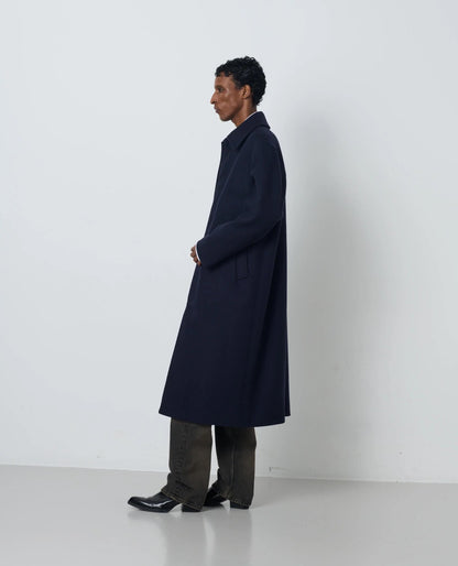 【SUN FLOWER - サンフラワー】Winter Coat / Navy (コート/ネイビー)