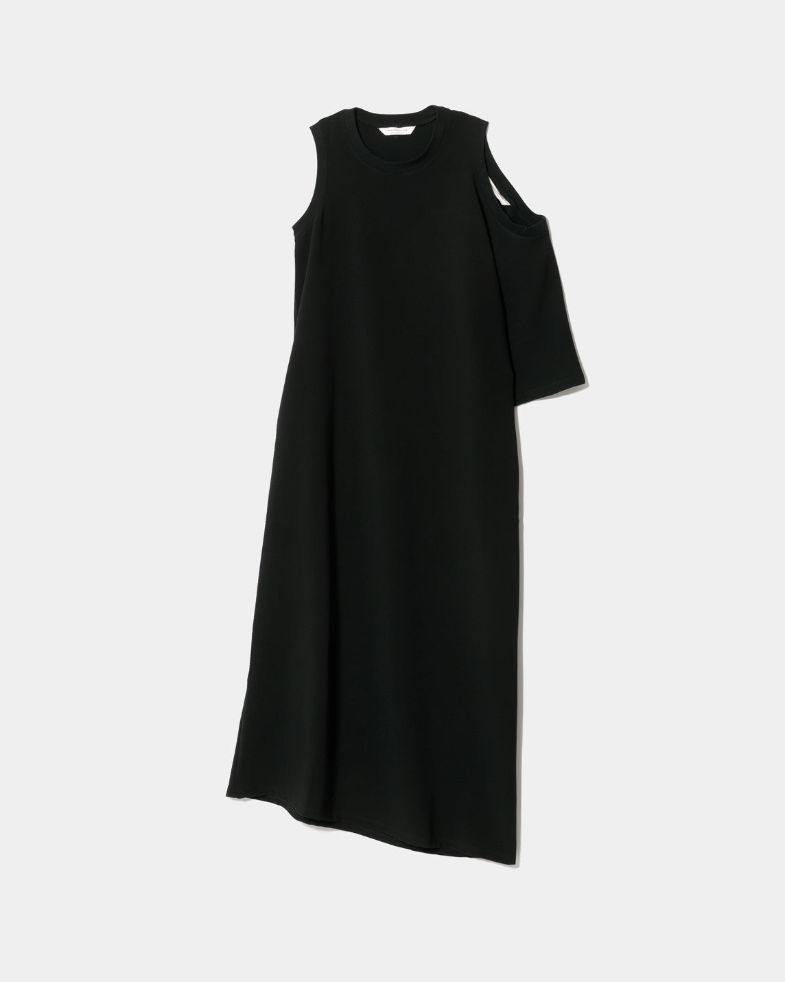 【beautiful people - ビューティフルピープル】double-neck triacetate double cloth dress / BLACK (ドレス/ブラック)