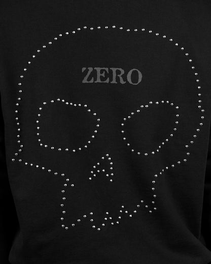【PLEASURES - プレジャーズ】DANE STUDDED HOODIE / BLACK (フーディ/ブラック)
