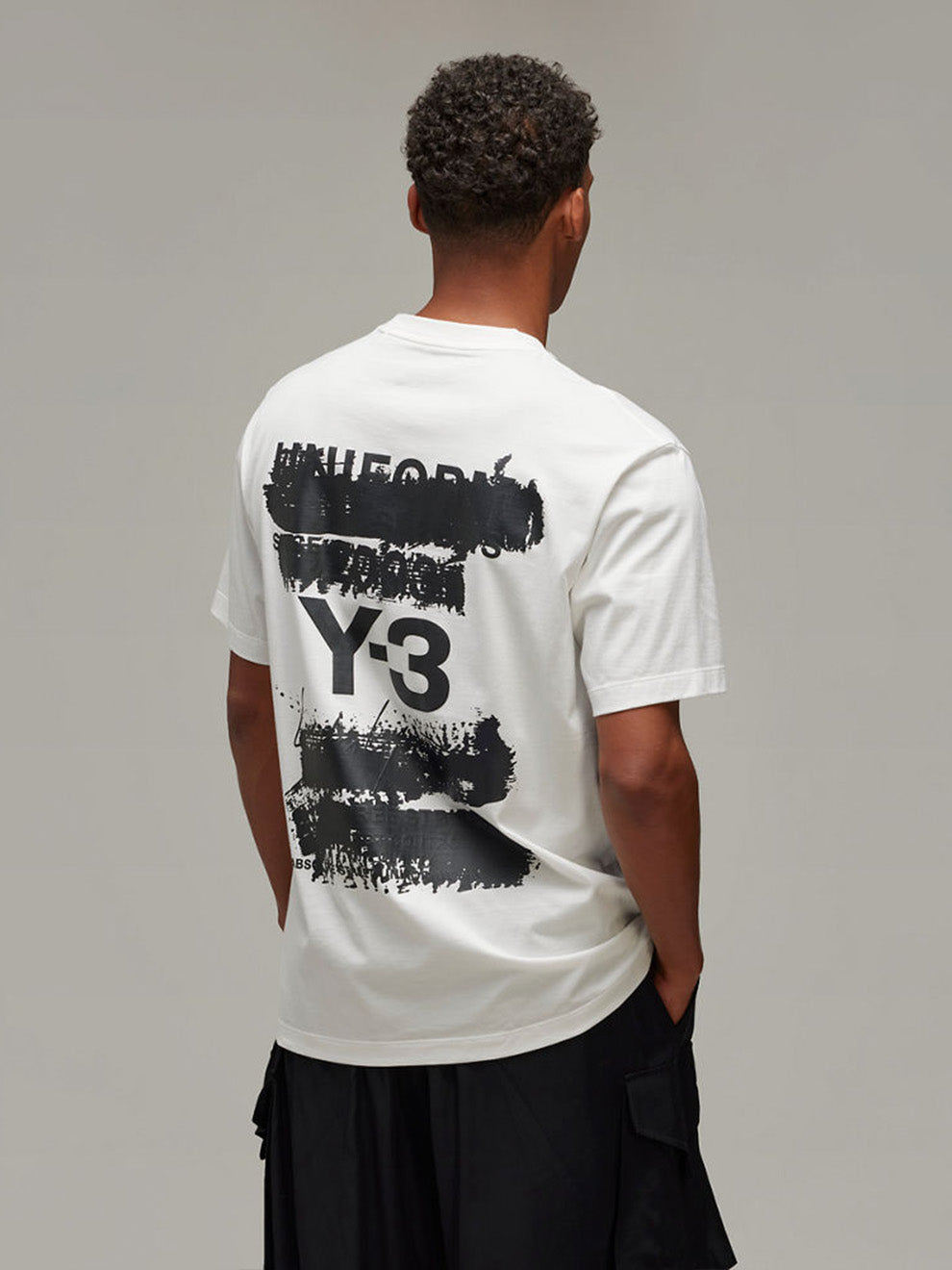 【Y-3 -ワイスリー】U GFX SS TEE / CORE WHITE(Tシャツ/ホワイト)