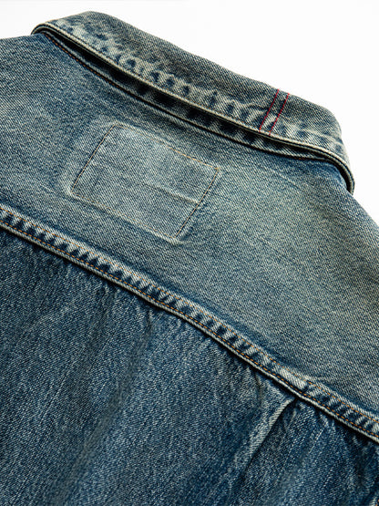 【ANACHRONORM - アナクロノーム】CONTEXT-005 FRONT TUCK DENIM JACKET 5Y / INDIGO (ジャケット/インディゴ)