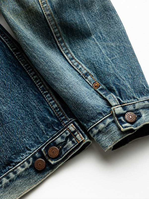 【ANACHRONORM - アナクロノーム】CONTEXT-005 FRONT TUCK DENIM JACKET 5Y / INDIGO (ジャケット/インディゴ)