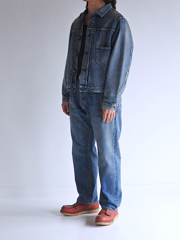 【ANACHRONORM - アナクロノーム】CONTEXT-005 FRONT TUCK DENIM JACKET 5Y / INDIGO (ジャケット/インディゴ)