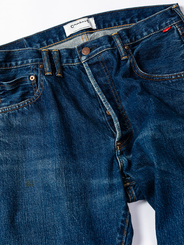 【ANACHRONORM - アナクロノーム】CONTEXT-001 REGULAR TAPERED 5P PANTS 1Y / INDIGO (パンツ/インディゴ)