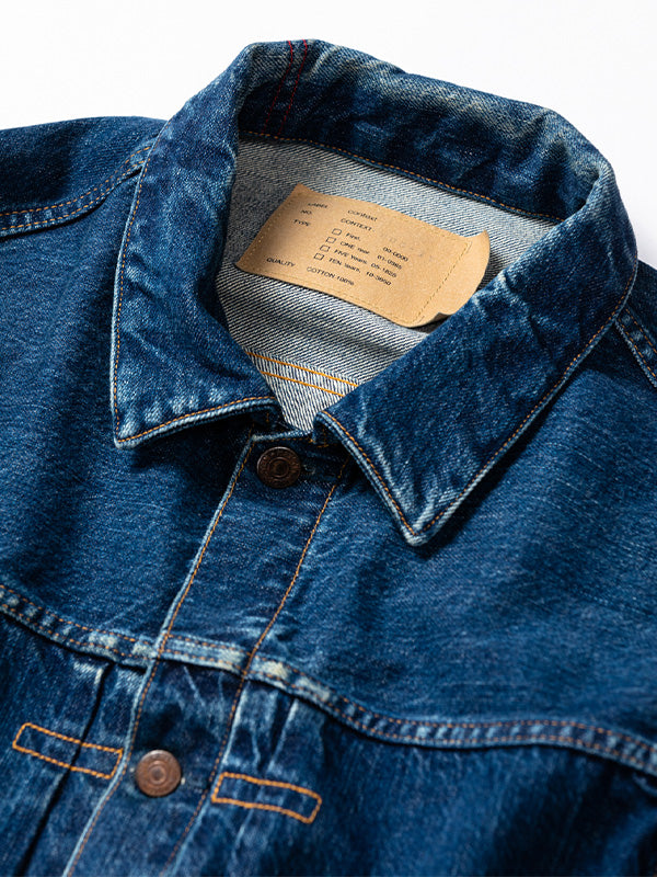 【ANACHRONORM - アナクロノーム】CONTEXT-005 FRONT TUCK DENIM JACKET 1Y / INDIGO (ジャケット/インディゴ)