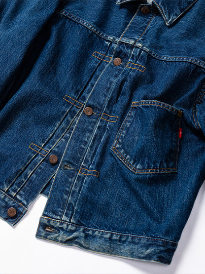 【ANACHRONORM - アナクロノーム】CONTEXT-005 FRONT TUCK DENIM JACKET 1Y / INDIGO (ジャケット/インディゴ)