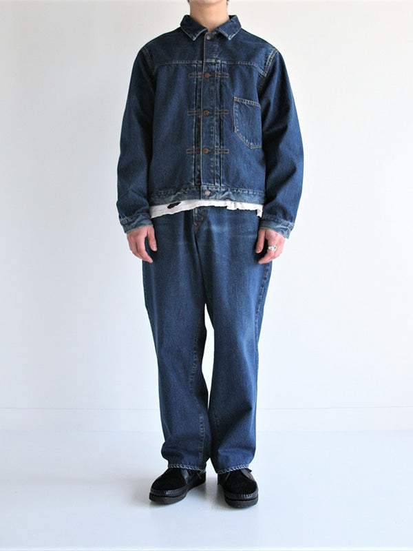 【ANACHRONORM - アナクロノーム】CONTEXT-005 FRONT TUCK DENIM JACKET 1Y / INDIGO (ジャケット/インディゴ)