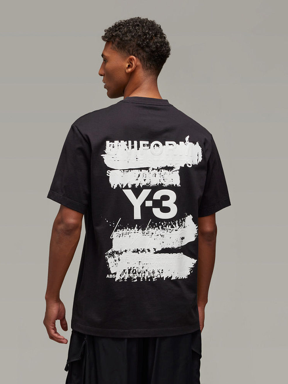 【Y-3 -ワイスリー】U GFX SS TEE / BLACK(Tシャツ/ブラック)