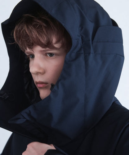 【+PHENIX - プラスフェニックス】FISHERMANS DOWN JACKET/ BLACK (ジャケット/ブラック)