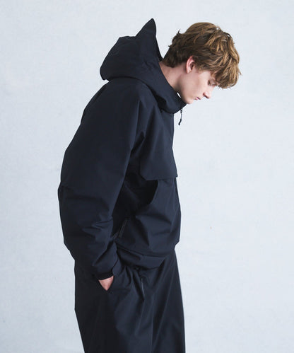 【+PHENIX - プラスフェニックス】FISHERMANS DOWN JACKET/ BLACK (ジャケット/ブラック)