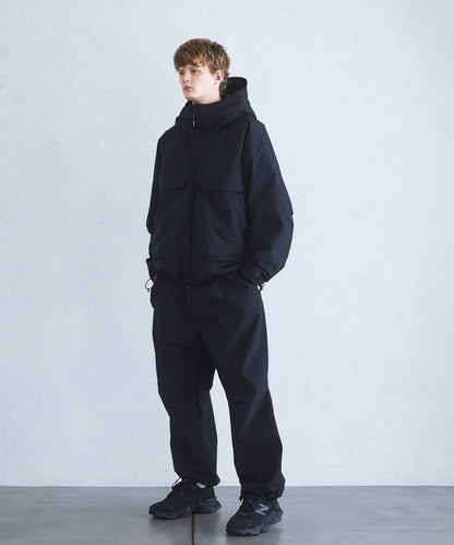 【+PHENIX - プラスフェニックス】FISHERMANS DOWN JACKET/ BLACK (ジャケット/ブラック)