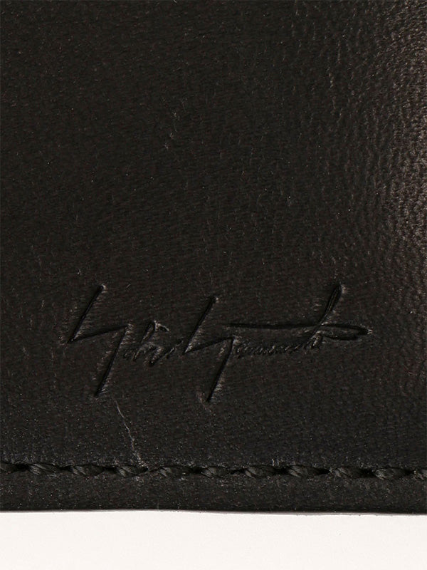 【Discord Yohji Yamamoto - ディスコード ヨウジヤマモト】PASS HOLDER"Cow Leather"/BLACK(パスホルダー/ブラック)